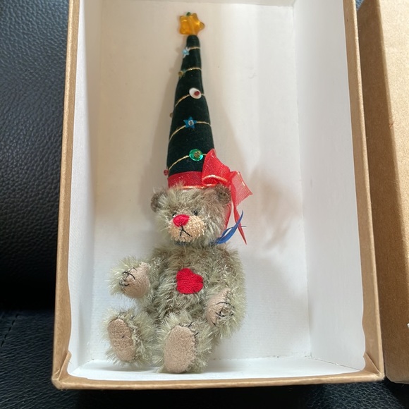 Deb Canham Mohair Bear Christmas Special Limited Edition - Picture 2 of 12